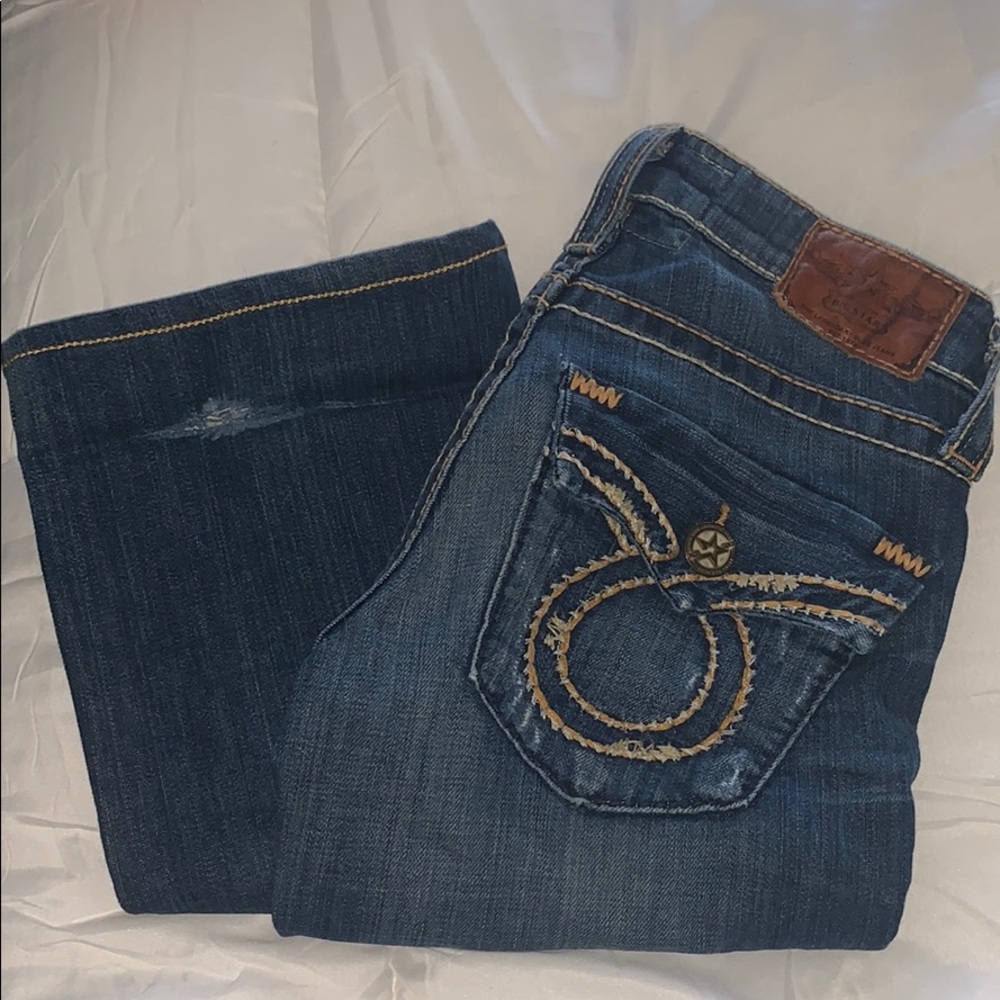 Big star bootleg jeans size 24